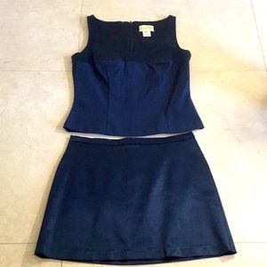 Shiny Cache top with skirt